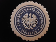 Siegelmarke stolzenau amtsanwa gebraucht kaufen  Großostheim