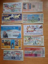 Biglietti lotteria nazionale usato  Falconara Marittima