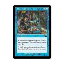 WOTC MtG Prophecy Rhystic Study (C) quase perfeito, usado comprar usado  Enviando para Brazil