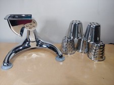 Saladmaster V processador de alimentos manual cortador ralador triturador com 5 cones comprar usado  Enviando para Brazil