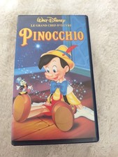 Vhs disney pinocchio d'occasion  Rambervillers