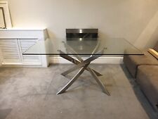 Large glass dining for sale  PRESTON