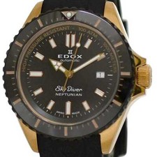 Relógio EDOX Neptunian Skydiver f-23101 preto ouro prata 80120 bom estado SS comprar usado Relógio EDOX Neptunian Skydiver f-23101 preto ouro prata 80120 bom estado SS comprar usado  Enviando para Brazil