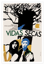 Decoração de parede pôster filme para casa "Vidas Secas" filme de arte brasileiro.Brasil.Cerebral comprar usado  Enviando para Brazil