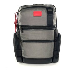 Mochila TUMI Parrish cinza preta e vermelha para laptop bolsa de negócios MSRP $450 comprar usado  Enviando para Brazil