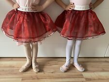 Ballettrock mädchen rot gebraucht kaufen  Deutschland