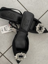 Zara slingpumps satin gebraucht kaufen  Bochum