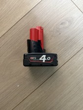 Milwaukee 4ah battery for sale  LEEK