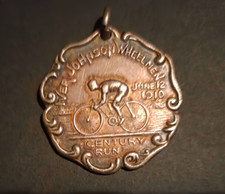 Medalha antiga de bronze para bicicleta Iver Johnson Wheelmen 1910 comprar usado  Enviando para Brazil