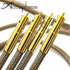 Usado, Accuphase 40º Aniversário Banhado a Ouro Cabo RCA Fio de Interconexão de Sinal Hi-end comprar usado  Enviando para Brazil