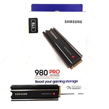 Samsung 980 Pro 1TB SSD + radiator - Wewnętrzny dysk twardy PS5 NVMe Stan: dobry na sprzedaż  Wysyłka do Poland