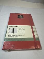 Moleskine 2018 weekly for sale  Willis