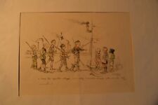 Lithographie poulbot format d'occasion  Juvisy-sur-Orge