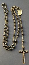 Vtg rosary black for sale  Little Falls