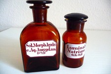 Apothekerflaschen antik 100 gebraucht kaufen  Wusterhausen