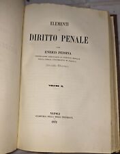 Elementi diritto penale usato  Napoli