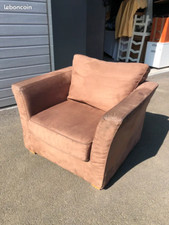 Fauteuil confortable tissu d'occasion  Chantepie