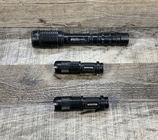 Lanterna Ultra Fire Cree XML 1600 foco com zoom e 2 lanternas Kootek Cree com zoom, usado comprar usado  Enviando para Brazil