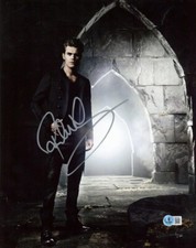 Usado, FOTO AUTOGRAFADA 11x14 assinada por Paul Wesley Stefan Vampire Diaries Beckett Bas comprar usado  Enviando para Brazil