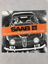 Saab car brochure for sale  Richford
