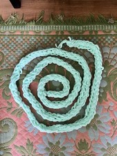 Necklace finger knitted for sale  LONDON