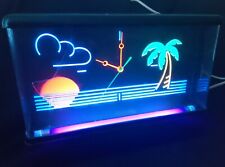 Vintage neon clock for sale  EXETER