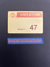 Raro vecchio badge usato  Torino