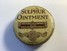 Vintage sulphur ointment for sale  STOKE-ON-TRENT