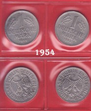 Bund kursmünzen 1954 gebraucht kaufen  Eichenau