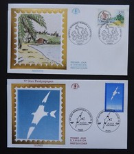 Lot enveloppes soie d'occasion  France