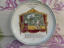 Ancienne assiette theatre d'occasion  France