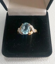 9ct gold blue for sale  FALKIRK