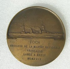 Medaille croiseur foch d'occasion  Plombières-lès-Dijon
