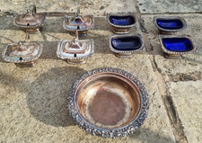 Silver plate condiment for sale  MARLOW