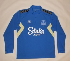 DRILL TOP HUMMEL EVERTON 2022-23 - Koszula z długim rękawem (L) Jersey Trykot Maillot, używany na sprzedaż  PL