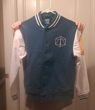 Jaqueta Critical Role Cobalt Soul Expositor Varsity média comprar usado  Enviando para Brazil