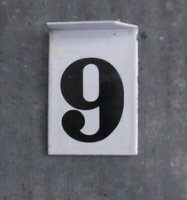 Antique enamel plate d'occasion  Expédié en Belgium
