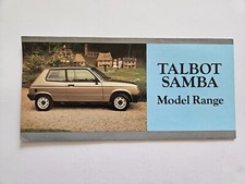talbot samba for sale talbot samba for sale NUNEATON