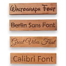 Personalised wooden name d'occasion  Expédié en Belgium