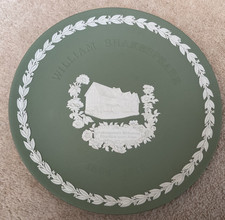 Wedgwood green jasperware for sale  COALVILLE