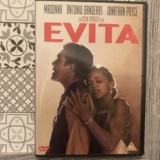 Evita dvd 1996 for sale  LEICESTER