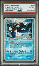 2004 POKEMON EX FIRE RED & LEAF GREEN #104 BLASTOISE EX-HOLO PSA 6 comprar usado  Enviando para Brazil