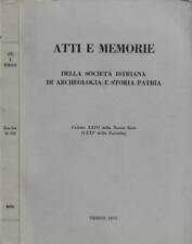Atti memorie della usato  Italia