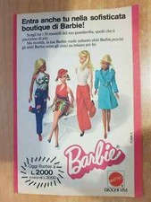 Pubblicita advertising barbie usato  Sanremo