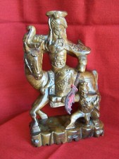 Antike holzfigur kriegsherr gebraucht kaufen  Augsburg