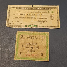 Vecchie banconote italiane usato  Riolo Terme