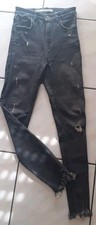 Grau schwarze stretch gebraucht kaufen  Fellbach