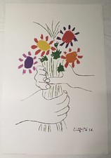 Poster pablo picasso usato  Verbania