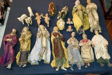 Statue devozionali. presepe usato  Roma
