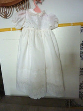Robe baptême poupon d'occasion  Pibrac